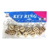 Key Chain Wooden Dice-wholesale