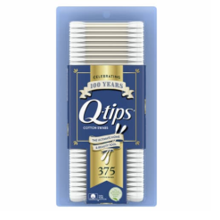 Q-Tips Cotton Swabs 375ct-wholesale