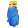Work Gloves Blue & Gray One Size-wholesale