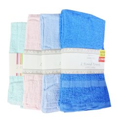 Hand Towels 2pk 15X15 Asst Clrs-wholesale