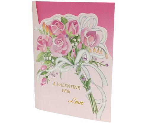 Valentine Musical Cards Asst Designs-wholesale