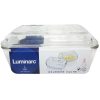 Butter Dish Glass 6½in-wholesale