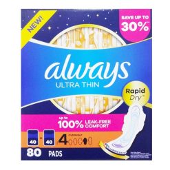 Always Ultra Maxi Pads 40ct Overnight-wholesale
