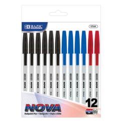 Pens 1.0mm 12pk Asst Clrs-wholesale
