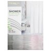 Shower Curtain 70X70 Grey & Pink-wholesale