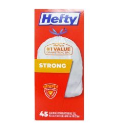 Hefty Kitchen Bags 45ct 13 Gl Strong-wholesale