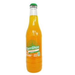 Barrilitos Soda 12oz Mandarin Glass-wholesale