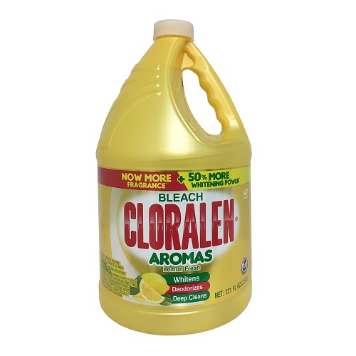 Cloralen Bleach 121oz HE Aromas Lemon-wholesale Cloralen Bleach 121oz HE Aromas Lemon-wholesale