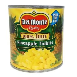 Del Monte Pineapple Tidbits 15¼ oz-wholesale