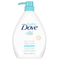Dove Baby Wash 1000ml Rich Moisture-wholesale