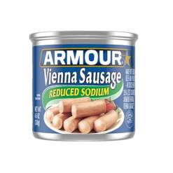 Armour Vienna Sausage 4.6oz Reduced Sdm-wholesale