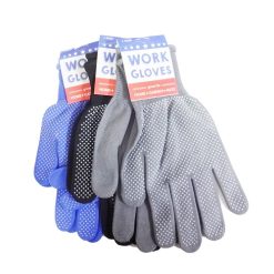 Work Gloves 1pair Asst Clrs-wholesale