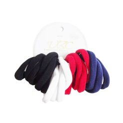 Hair Elastic Bands 18pc 4 Colors-wholesale