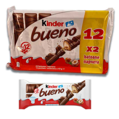 Kinder Bueno Chocolate Bar 2pc-wholesale