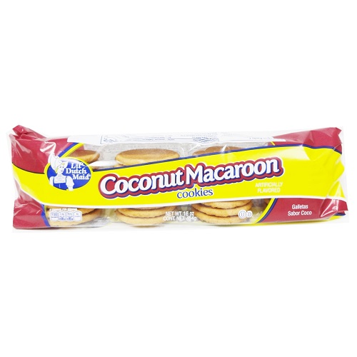 Lil Dutch 16oz Wire Cut Coconut Macaroon-wholesale Lil Dutch 16oz Wire Cut Coconut Macaroon-wholesale