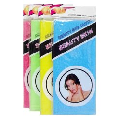 Exfoliating Wash Cloth 1pc Asst Clrs-wholesale