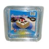 D. Foil Square Cake Pan W-Lid 2pk