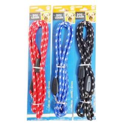 Pet Dog Leash 1.8m Long Assst Clrs-wholesale