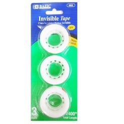 Invisible Tape Refill 3pk ¾-wholesale