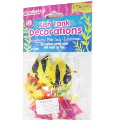 Fish Tank Decoration 6pc Asst-wholesale