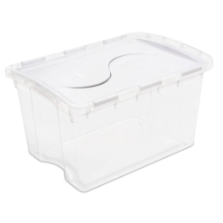 Sterilite Storage Box 48qt Clear W-Lid-wholesale