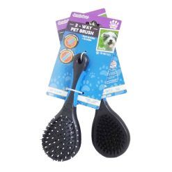 Pet Brush Double 2.5 X 7in-wholesale