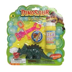Toy Dinosaur Bubble Set Asst-wholesale
