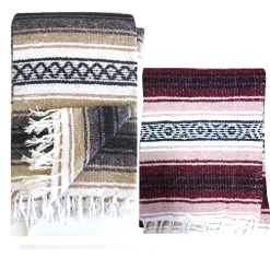 Mexican Blanket Multi-Use Asst Clrs-wholesale