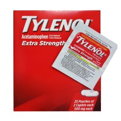 Tylenol 500mg 25ct Of 2 Caplets Xtra Str-wholesale