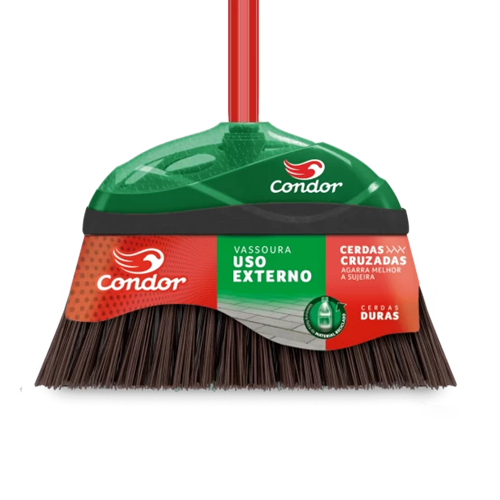 Condor Broom Outdoor Use Crossed Bristle-wholesale Condor Broom Outdoor Use Crossed Bristle-wholesale