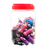 USB Car Charger In Jar Asst Clrs-wholesale