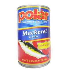 Polar Mackerel In Brine 15oz Can-wholesale