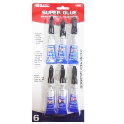 Super Glue 6pk 0.60oz-wholesale