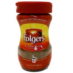 Folgers Instant Coffee 3oz Reg