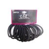 Hair Elastic Bands 30pc Black-wholesale