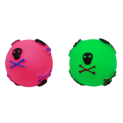 Pet Toy Ball 3in Asst Clrs-wholesale