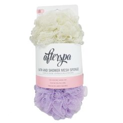 Bath Sponge 2pk 90g Lilac & Beige-wholesale