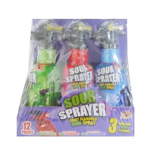 Sour Sprayer Candy 2.37oz Asst Flavors-wholesale Sour Sprayer Candy 2.37oz Asst Flavors-wholesale