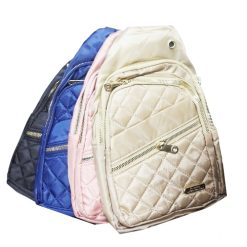 Ladies Cross Body Bag Asst Clrs-wholesale