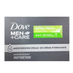 Dove Men Bath Soap 3.75oz Extra Fresh-wholesale