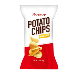 Panpan Potato Chips 1.23oz Original-wholesale