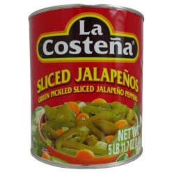 La Costeña Jalapeños Sliced 5 Lb 11.7oz-wholesale