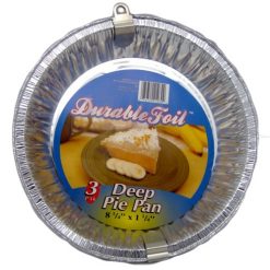 D. Foil Deep Pie Pan 3pk