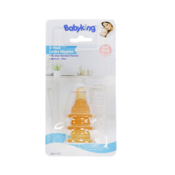Baby Bottle Latex Nipples 2pk-wholesale