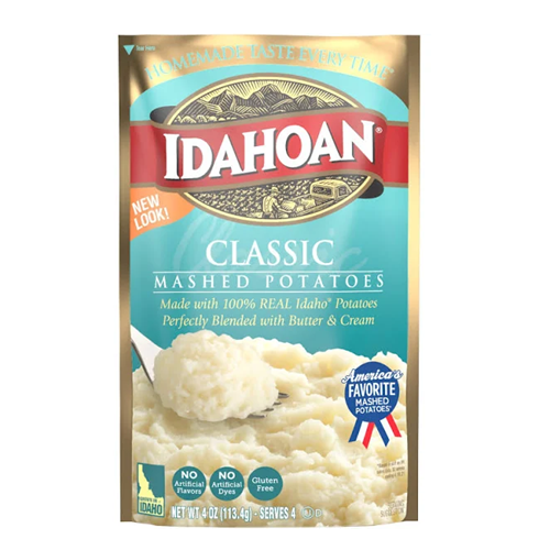 Idahoan Mashed Potatoes 4oz Classic-wholesale Idahoan Mashed Potatoes 4oz Classic-wholesale