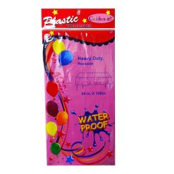 Table Cover 54 X 108in Fuschia Plastic-wholesale