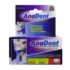 Anadent Tablets 24ct Pain AND Fever Relief