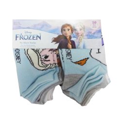 Kids Socks No Show 10pk 7-10 Frozen-wholesale