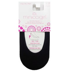 Womens Liner Socks 1pk Sm Blck-wholesale