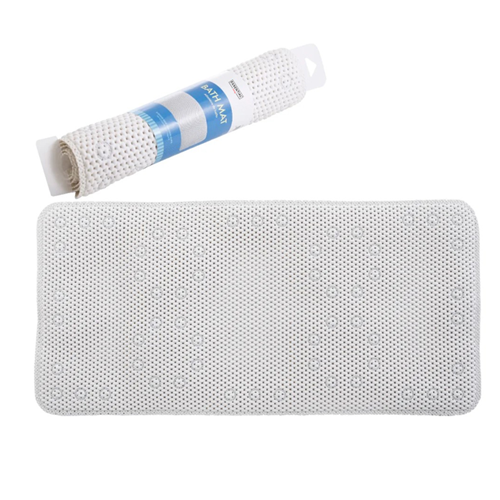 Bath Mat 17 X 36 PVC White-wholesale Bath Mat 17 X 36 PVC White-wholesale